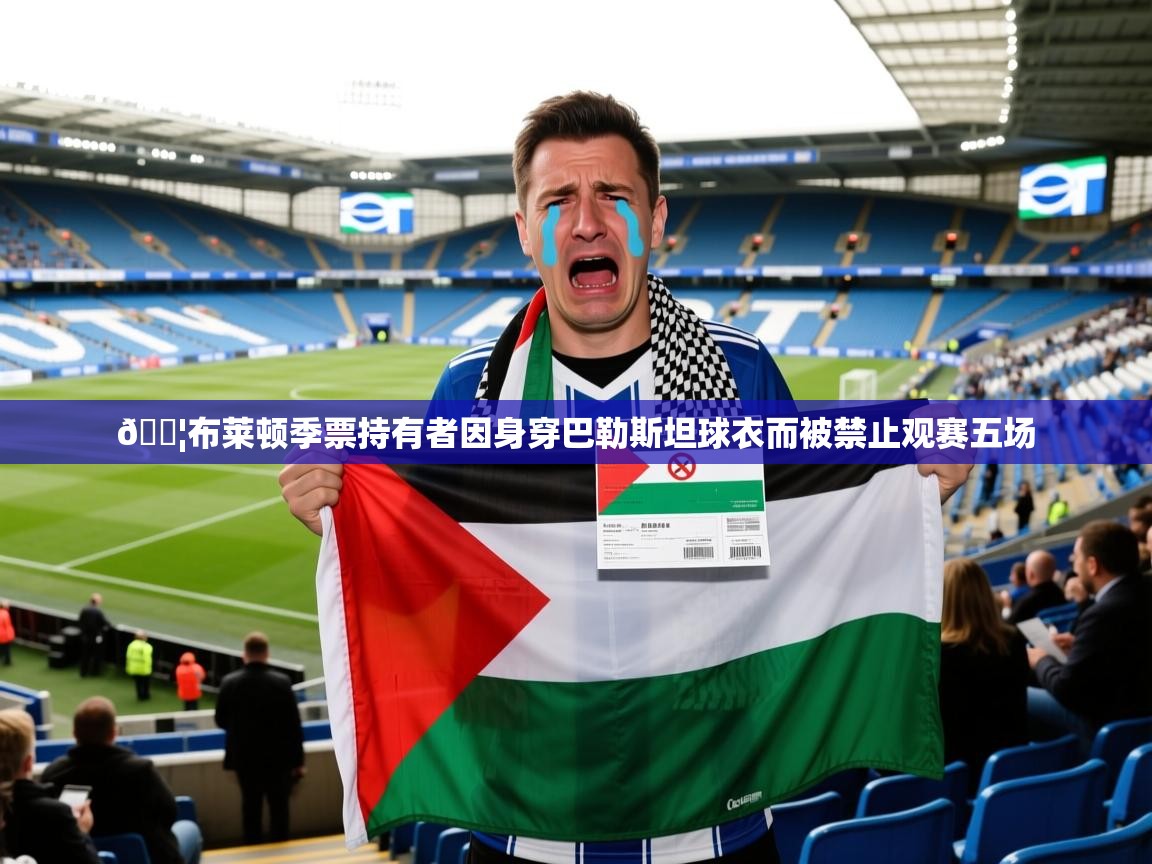 2025爱游戏体育(中国)官方网站😦布莱顿季票持有者因身穿巴勒斯坦球衣而被禁止观赛五场 第1张